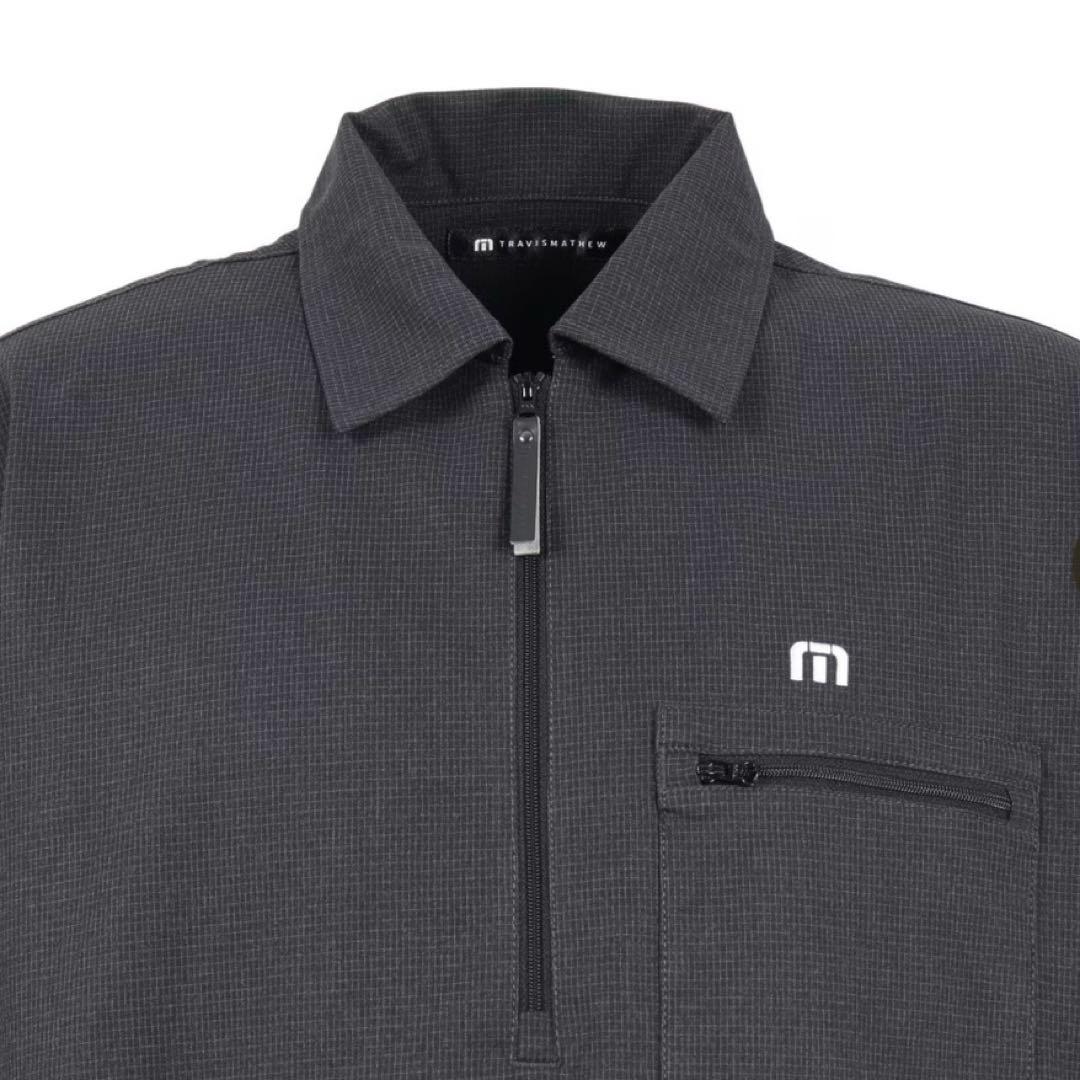 【週末限定価格！】 ゴルフ　Travis Mathew　ジップ付きシャツ