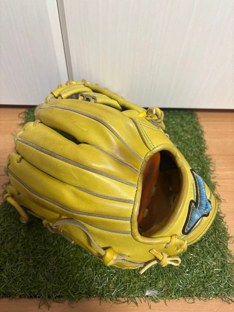 硬式用　日本製　波賀ジャパン　菊池モデル　ミズノプロ ダイバーシティブルー