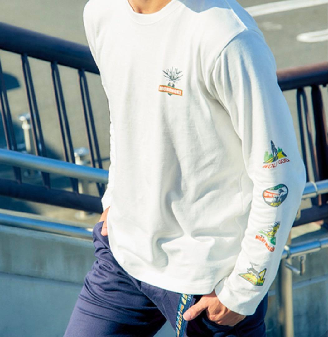 ジブリ　GBLもののけ姫　ロングスリーブTシャツ　シシ神　男女兼用どんぐり共和国