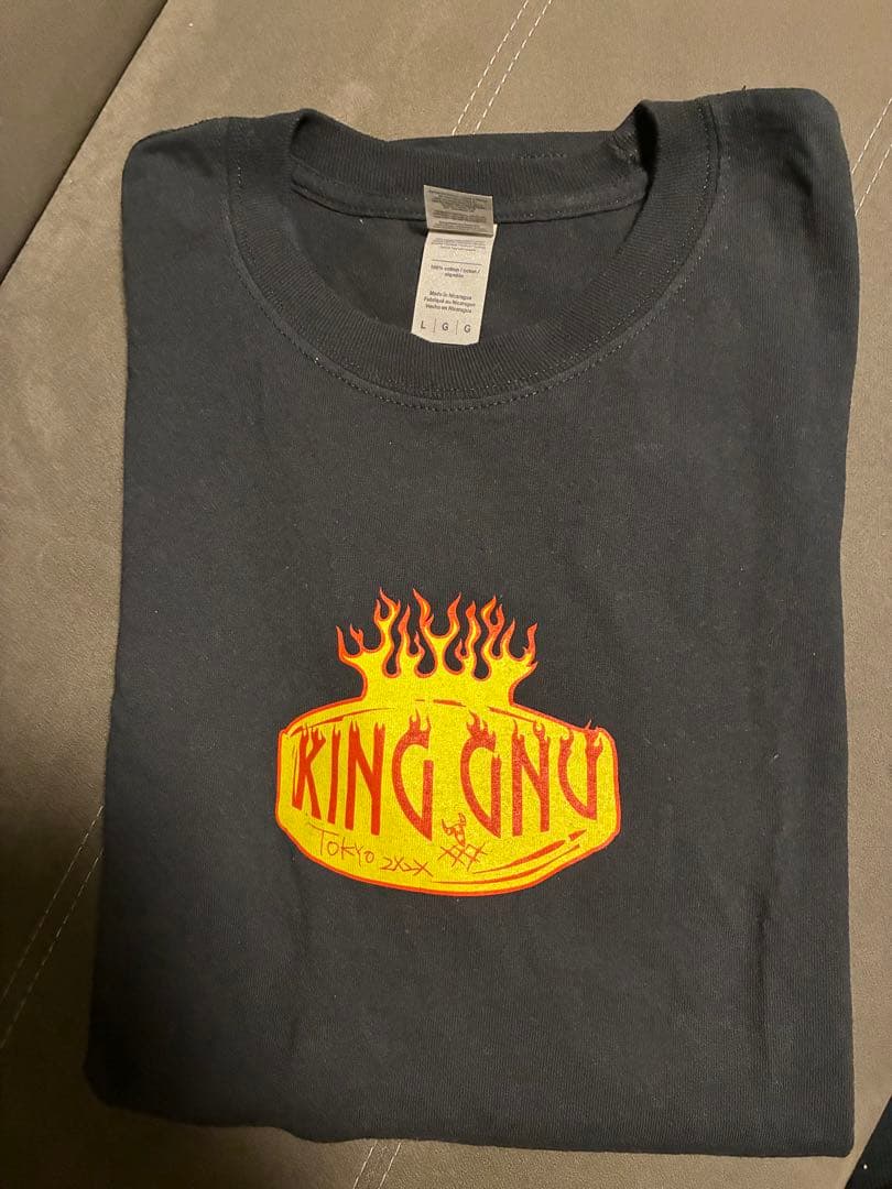 【美品】KING GNU 長袖Tシャツ ブラック　ceremony