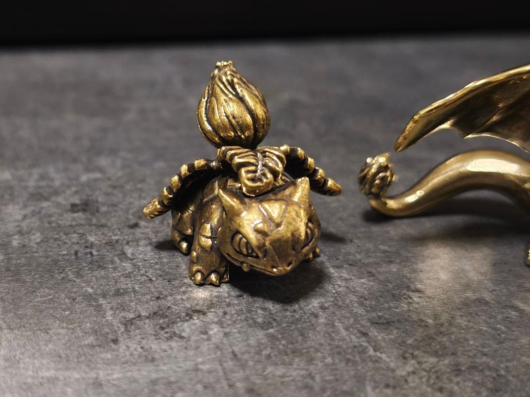 ポケモン メタル コレクション 真鍮 リザードン フシギソウ カメックス