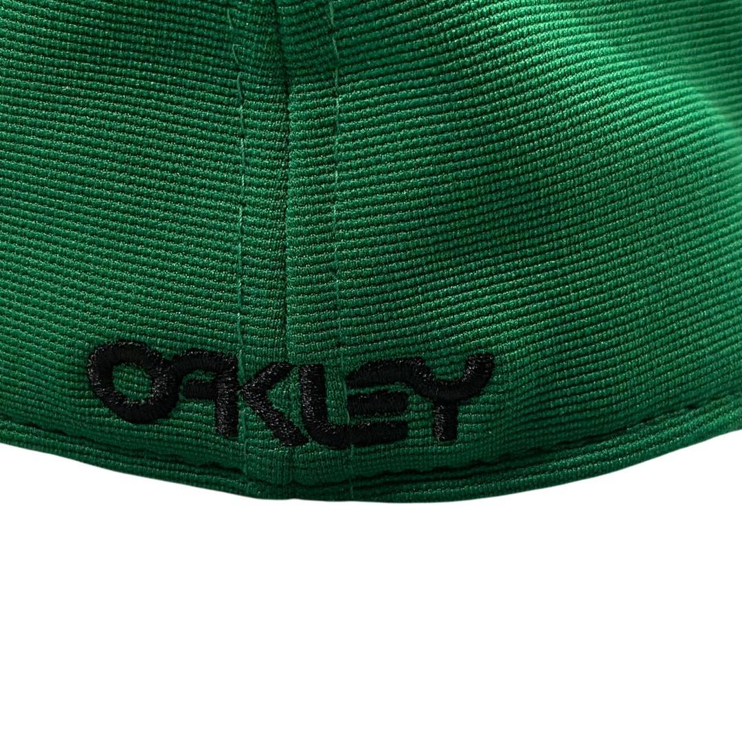 オークリー OAKLEY 刺繍 キャップ グリーン L/XL ゴルフ カエル