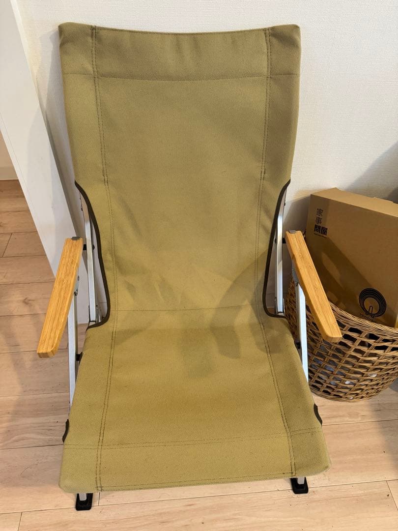 スノーピーク ローチェア30 カーキ 【美品】