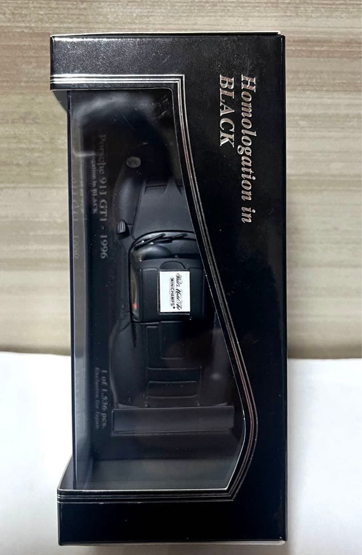 ミニチャンプス 京商 1/43 ポルシェ 911 GT1 1996