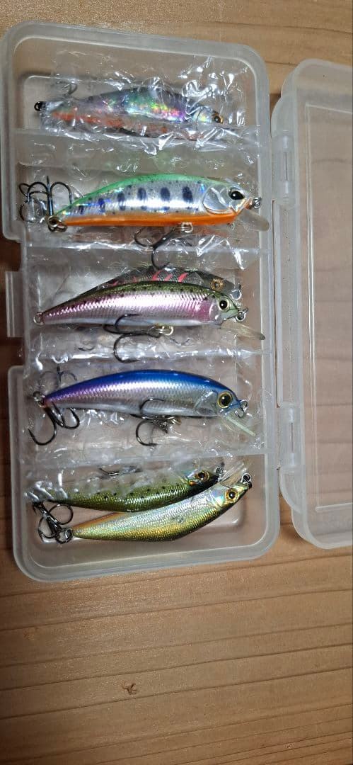 SMITHDコンミノー ルアー 6個セット+その他リュウキ。