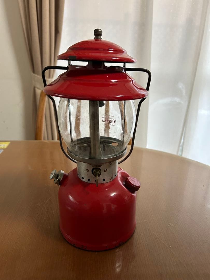 【中古品】コールマン ランタン 200A ホワイトボーダー 1971年8月