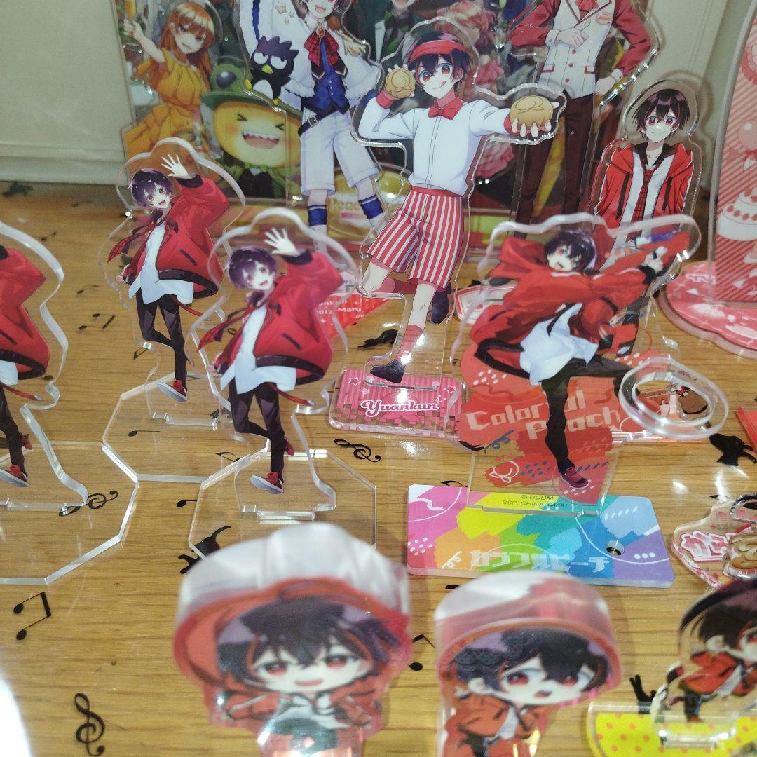 カラフルピーチ　ゆあんくん　アクスタ　まとめ売り　ぱらぴち　魔法学園　ぷぴぱ