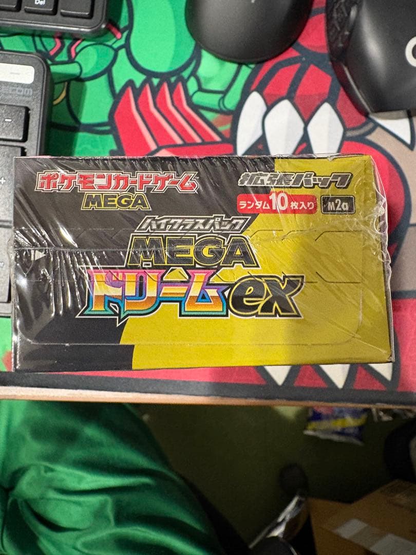 ポケモンカードゲーム MEGA ドリームex シュリンク付き　1BOX