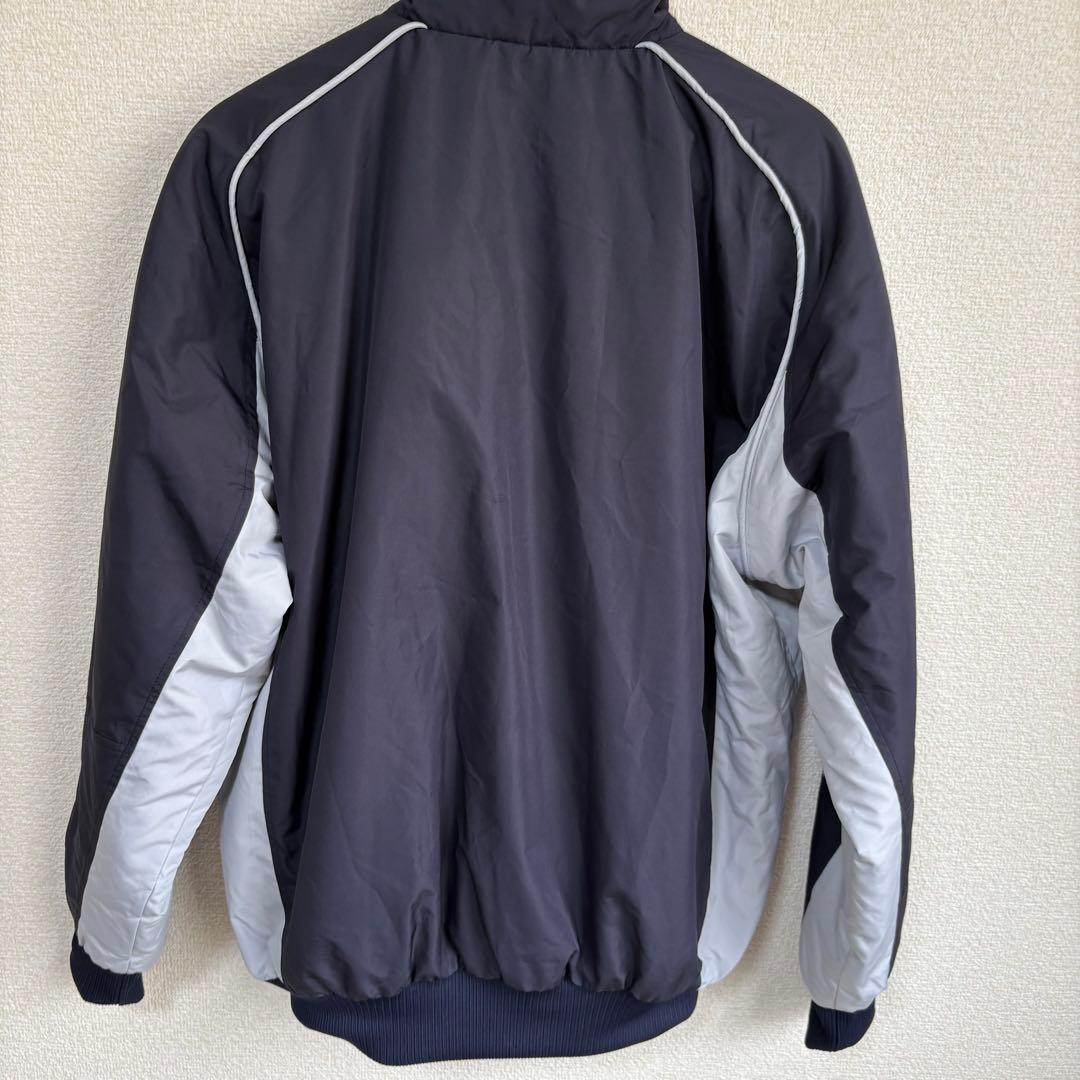 【新品】アシックス　中綿グラウンドコート　ネイビーL