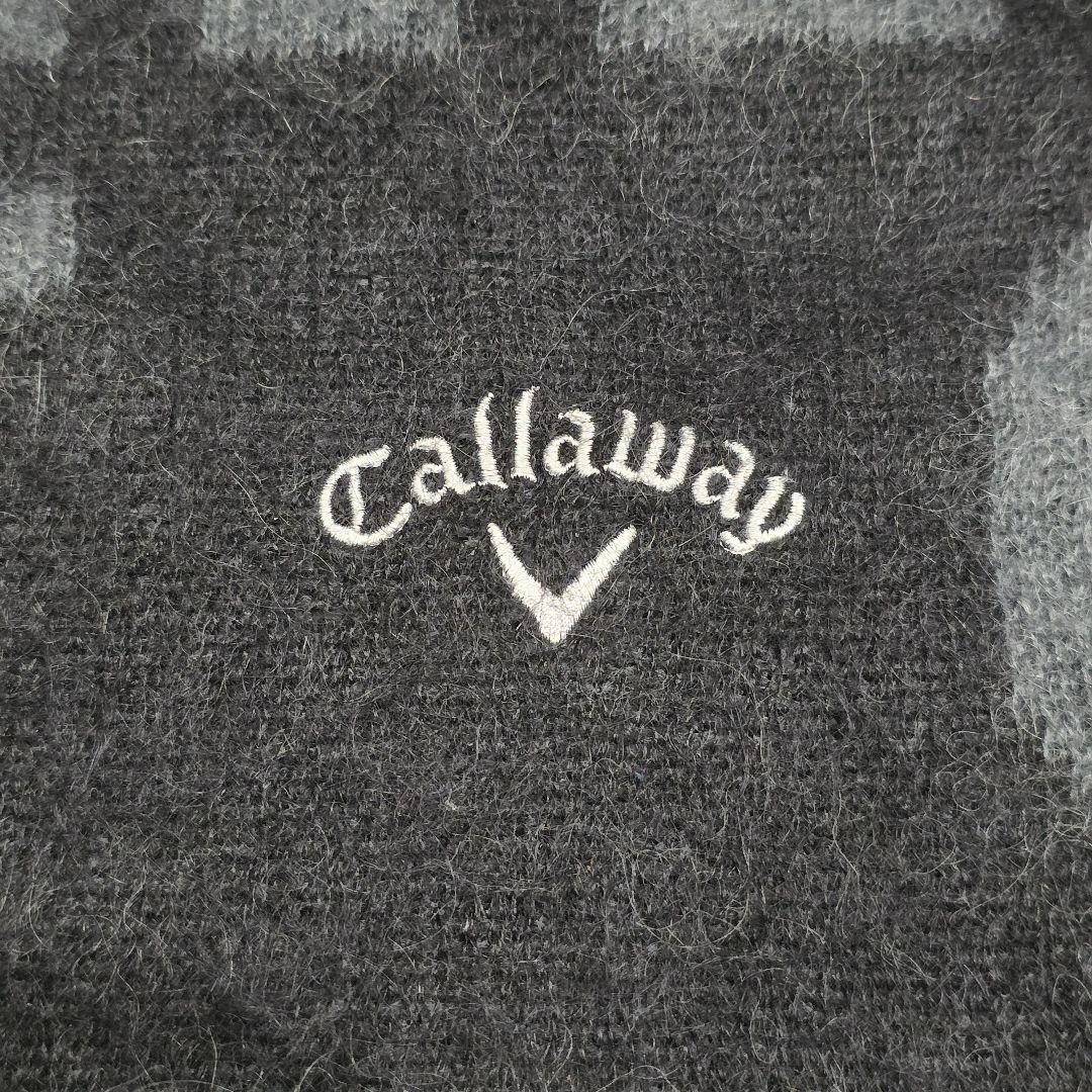 Callaway　キャロウェイ　ニット　LL　ブラック　モヘヤ　羊毛　セーター