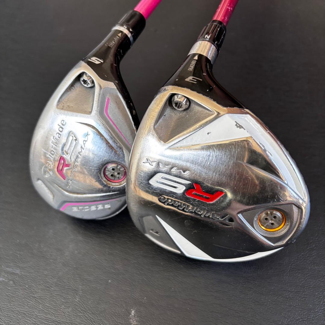 初心者向けレディースゴルフクラブセットTaylorMadeバーナーR9グローレ