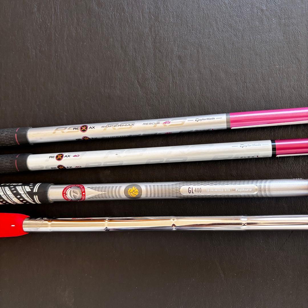 初心者向けレディースゴルフクラブセットTaylorMadeバーナーR9グローレ