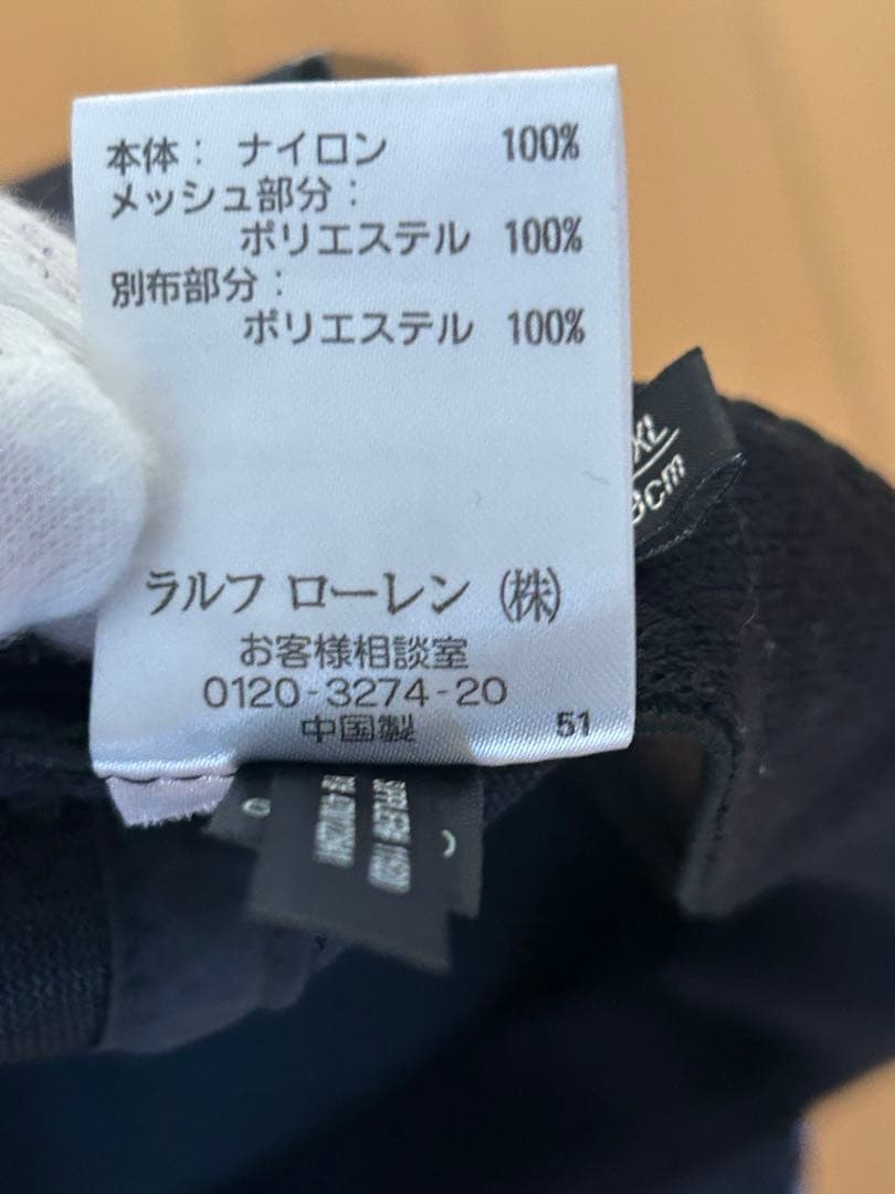 POLO RALPH LAUREN RLX 迷彩柄 ブルー系 ゴルフ キャップ