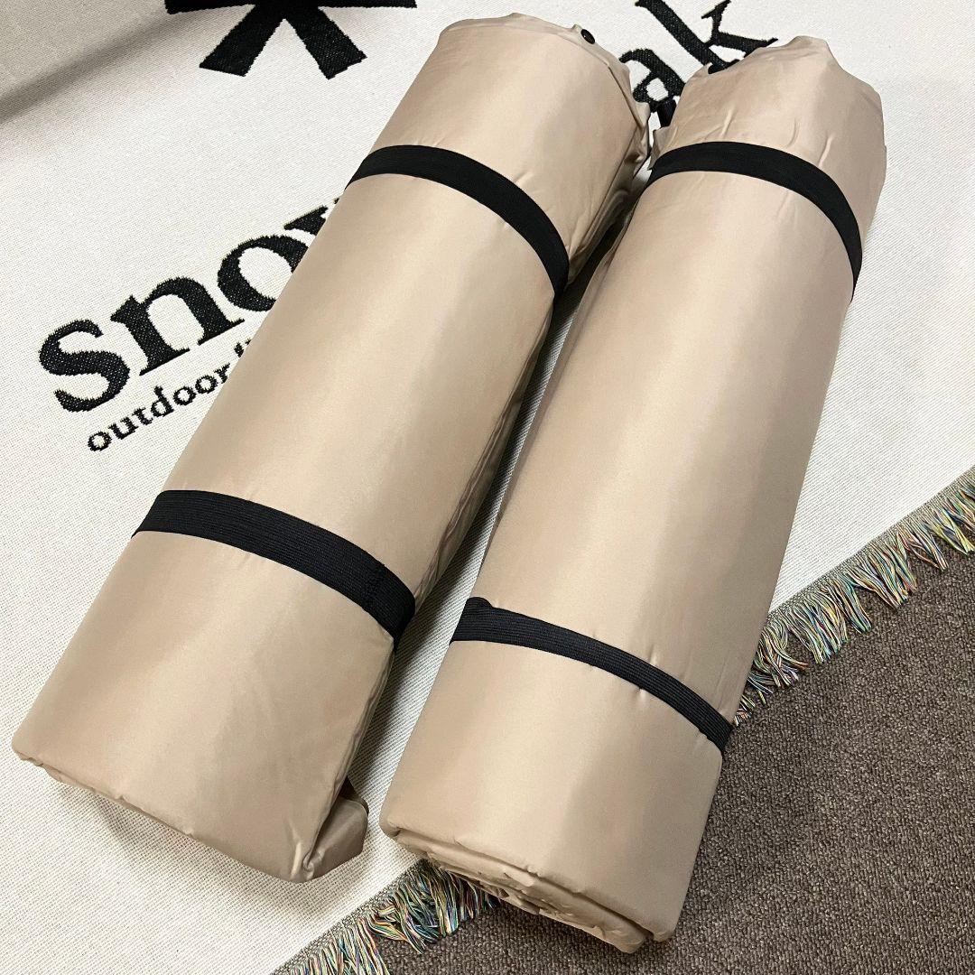 新品 2個 ※複数在庫 インフレーターマット ダブル エアベッド キャンプ