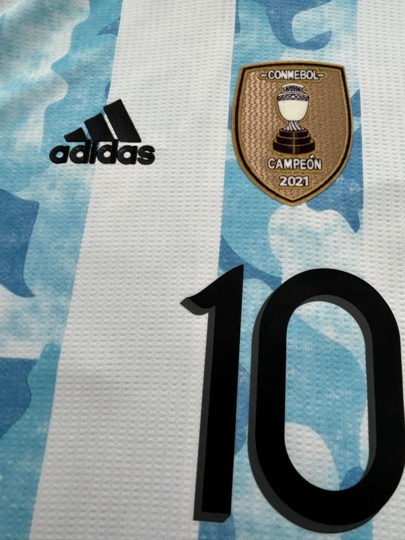 【未使用】アルゼンチン代表 ユニフォーム 2021年 メッシ