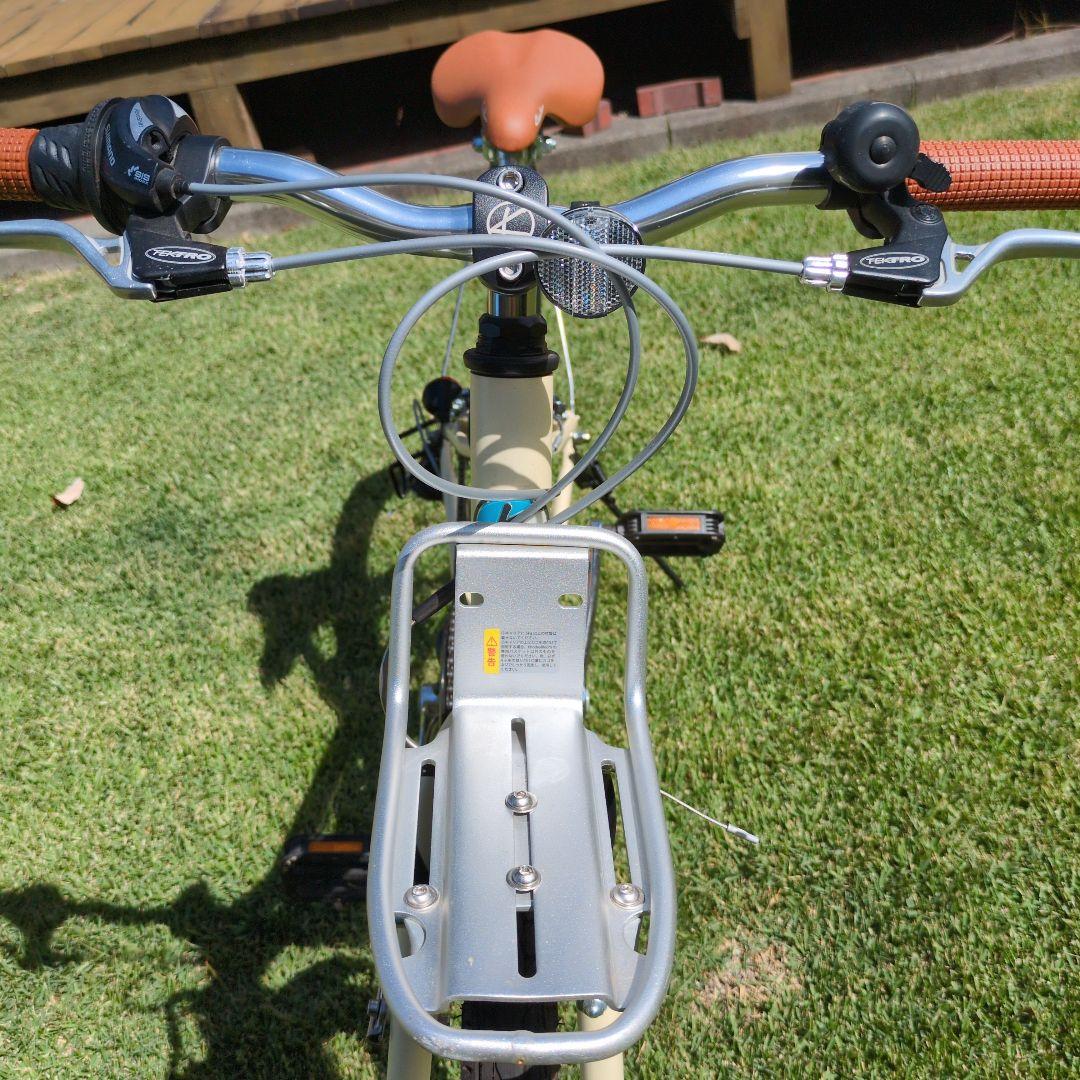 子供用自転車24インチassonアイボリーkhodaabloomコーダブルーム