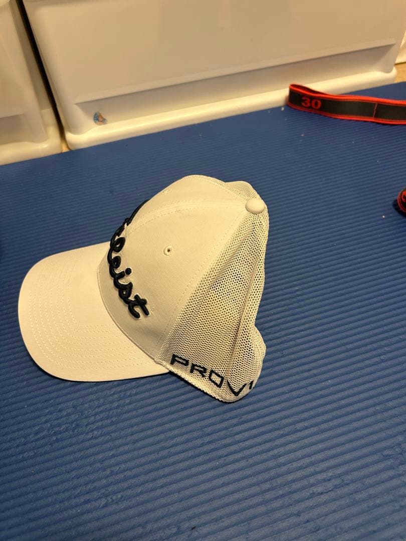 タイトリスト TITLEIST ツアーキャップ　白　ホワイト　３点セット