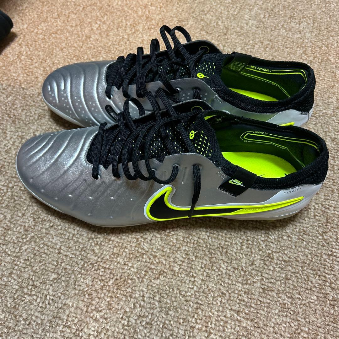 Nike ティエンポ サッカーシューズ グレー/ブラック/イエロー