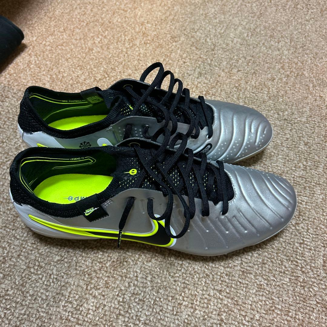 Nike ティエンポ サッカーシューズ グレー/ブラック/イエロー