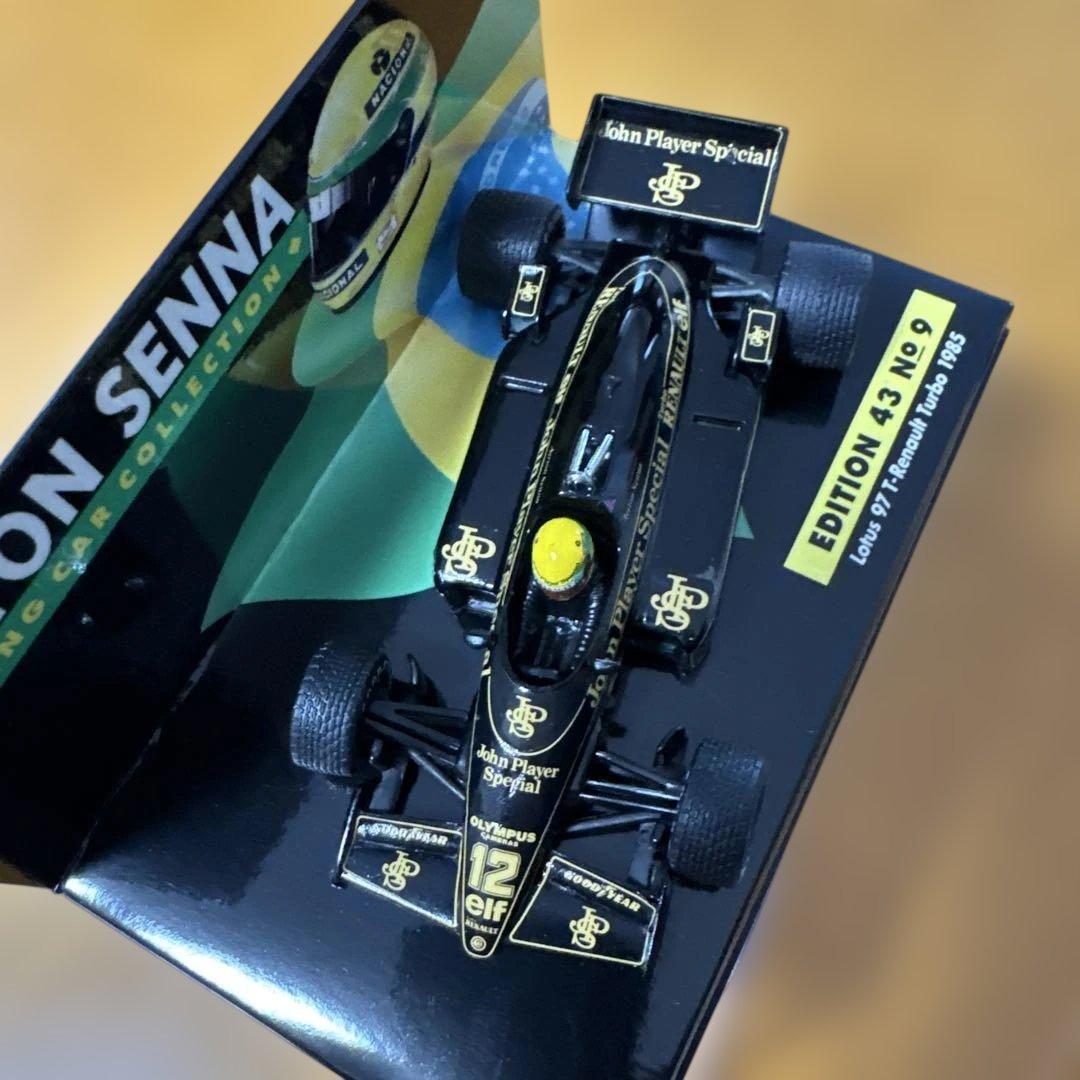 ロータス97 T-RENAULT turbo 1985 アイルトンセナ