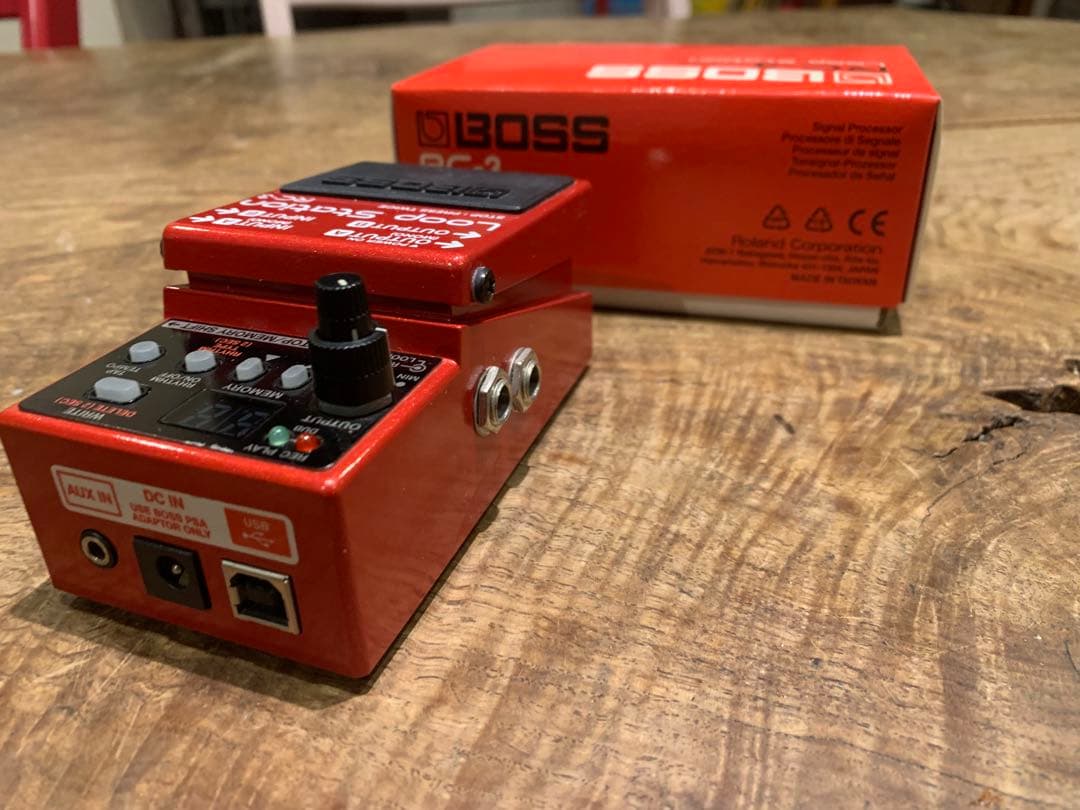 boss rc 3 完動品　箱、説明書等付属