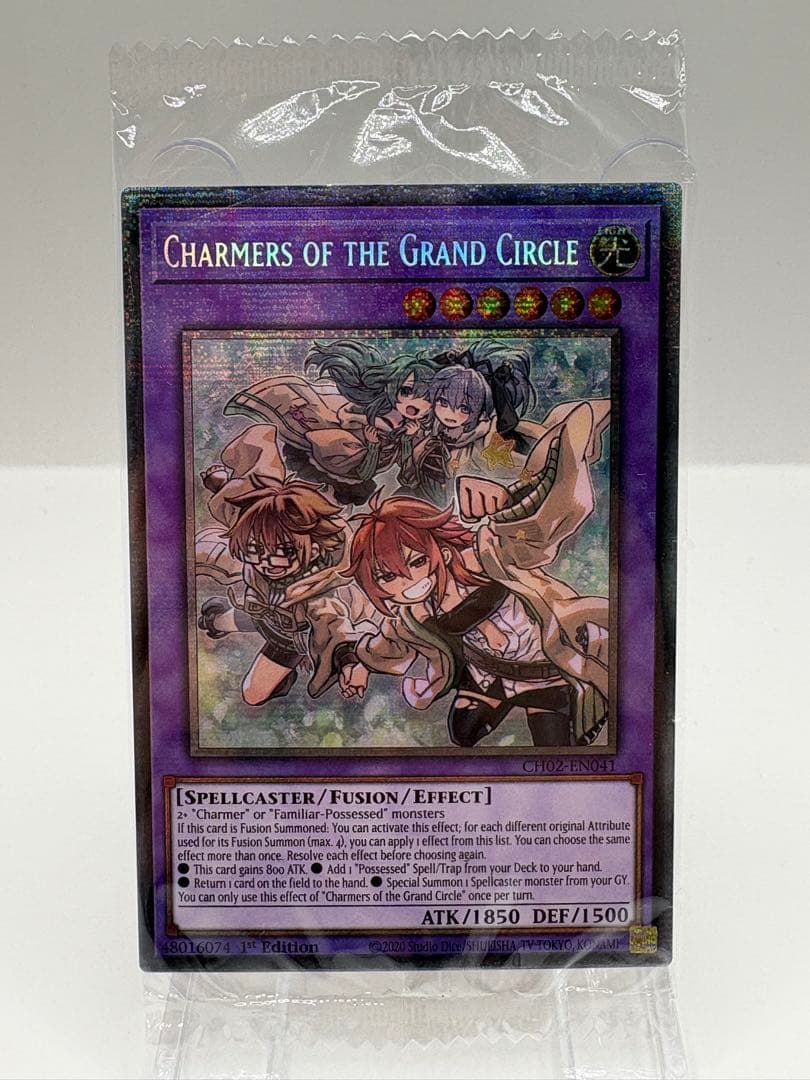 希少 EU版 大輪の霊使い スターライトレア 遊戯王 新品未開封