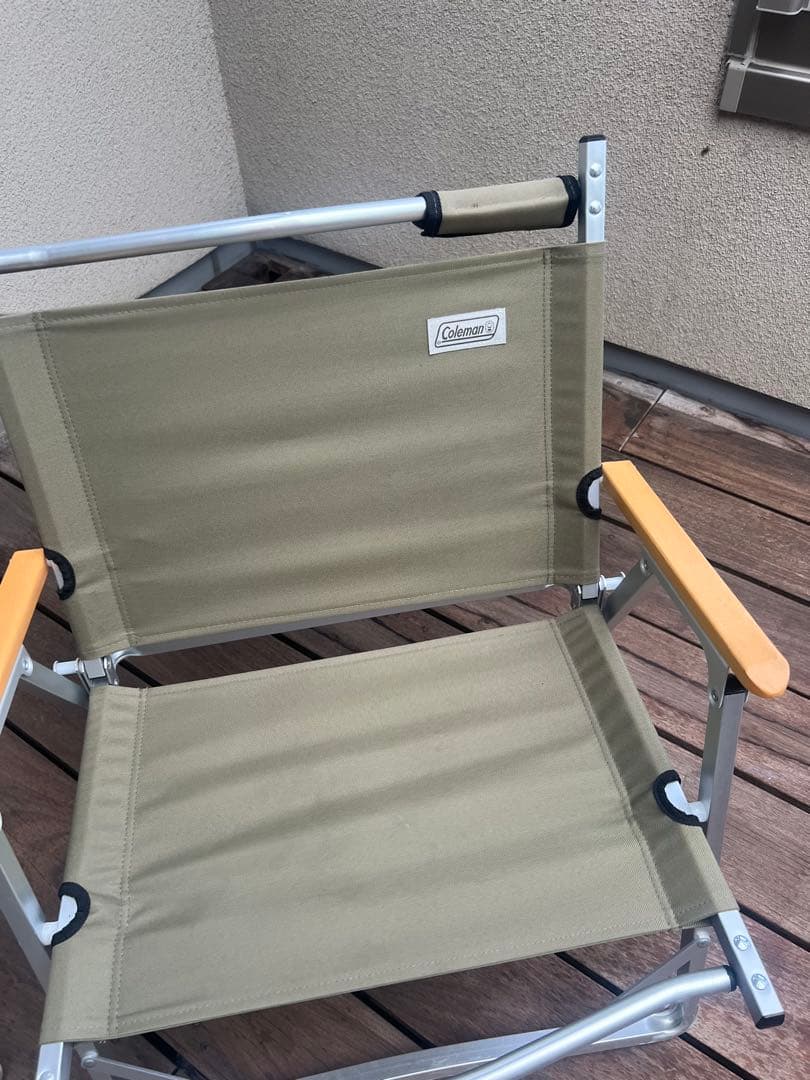 Coleman 折りたたみ式アウトドアチェア カーキ　３つまとめて