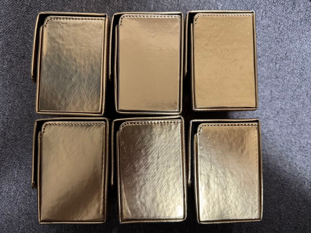 MTG 金デッキケース　　非常に珍しい、過去のキャンペーン 6個