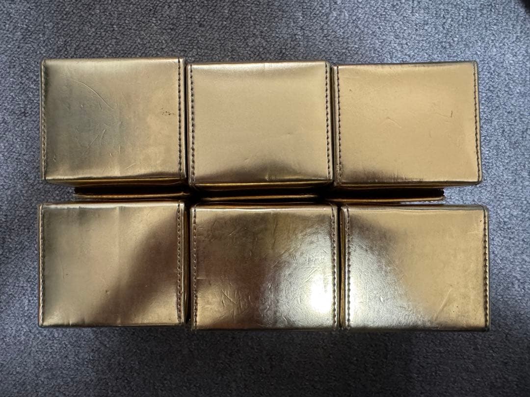 MTG 金デッキケース　　非常に珍しい、過去のキャンペーン 6個