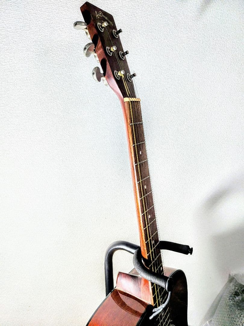 アコースティック　ギター　Aria AF-280 BS　ドレッドノートトップ単板