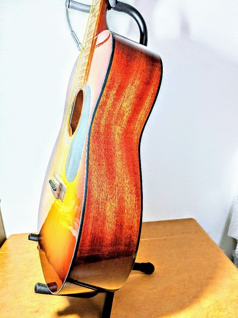 アコースティック　ギター　Aria AF-280 BS　ドレッドノートトップ単板