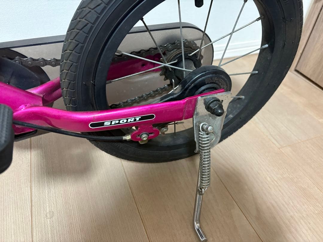 【スタンド付！】STRIDER 14X ピンク 幼児用自転車　（千葉県引取可）