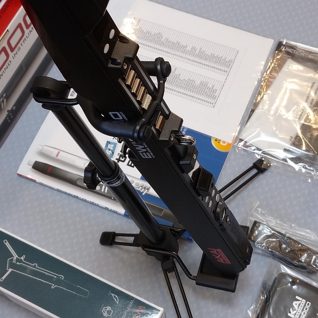 【美品】Akai EWI 5000＋キクタニWSS-100＋スタートガイド（本）