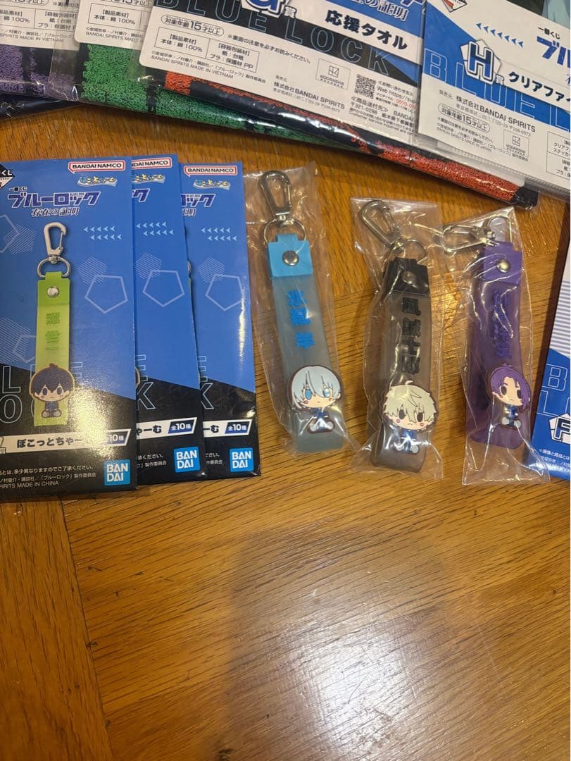 【未開封】BLUE LOCK 一番くじ　グッズセット　クッション　タオル