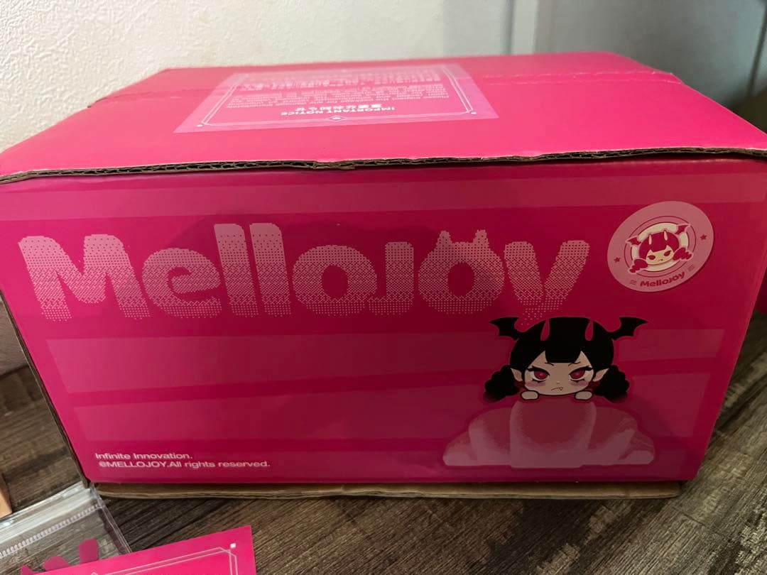 【メロジョイ箱】メロジョイ mellojoy スクイーズ クリームワッフル　6点
