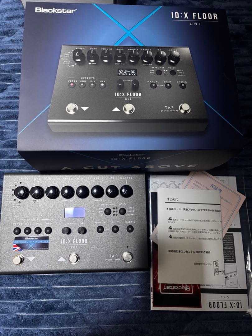 新製品BLACKSTAR ID:X FLOOR 1 DSPモデラー