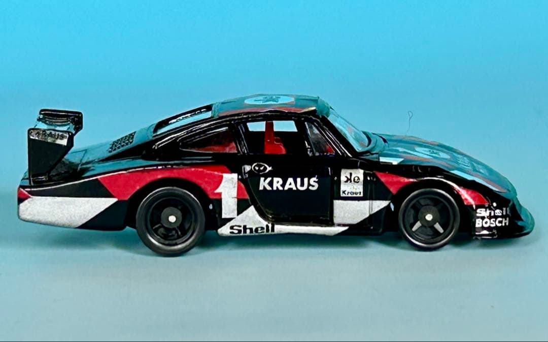 トミカ青箱F10 ポルシェ935-78 ターボ (シールの剥がれ有り)