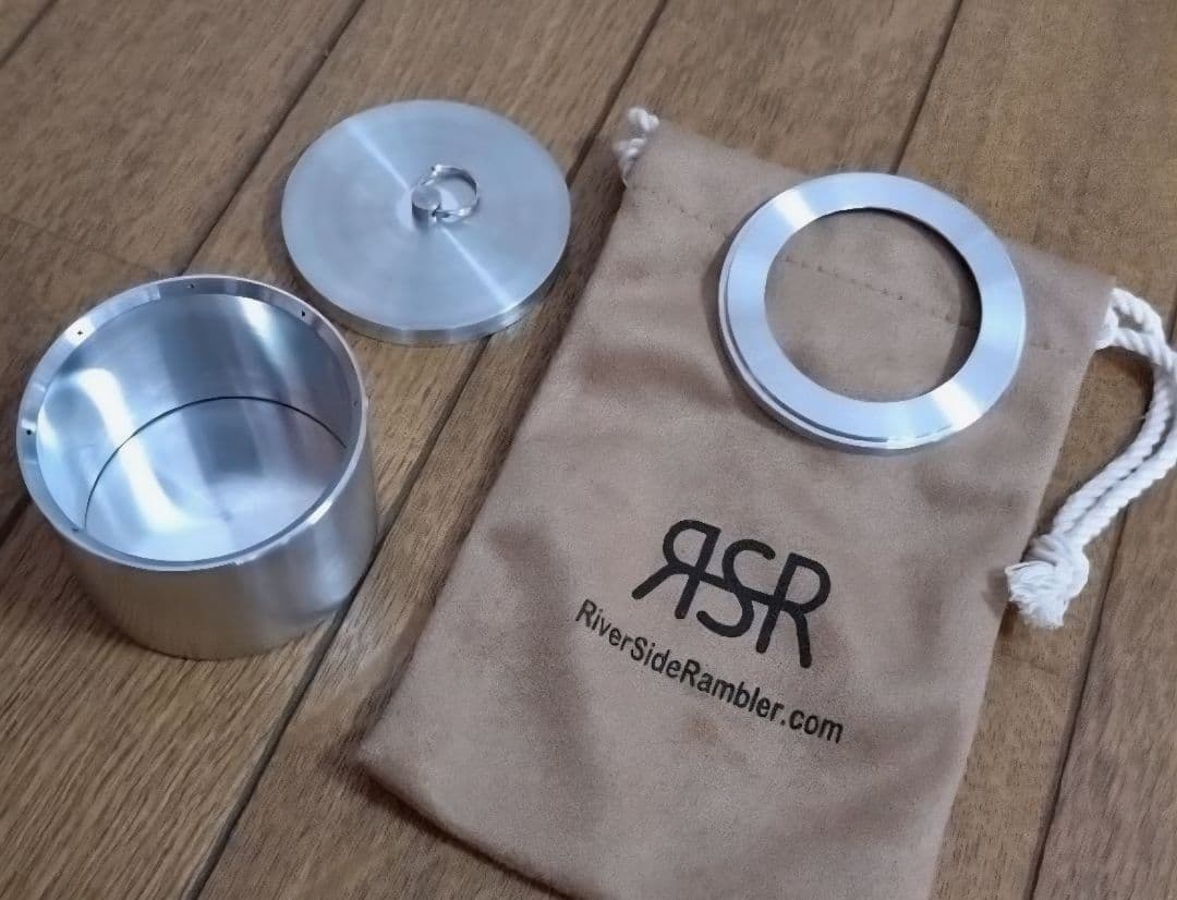 RSR Stove ソロキャンプ用最小アルコールストーブセット極美品　超特価