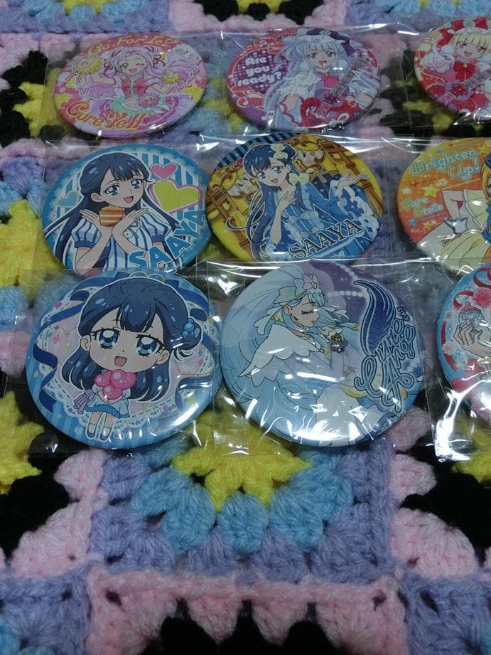 HUGっとプリキュアトゥインクル 缶バッジ セット