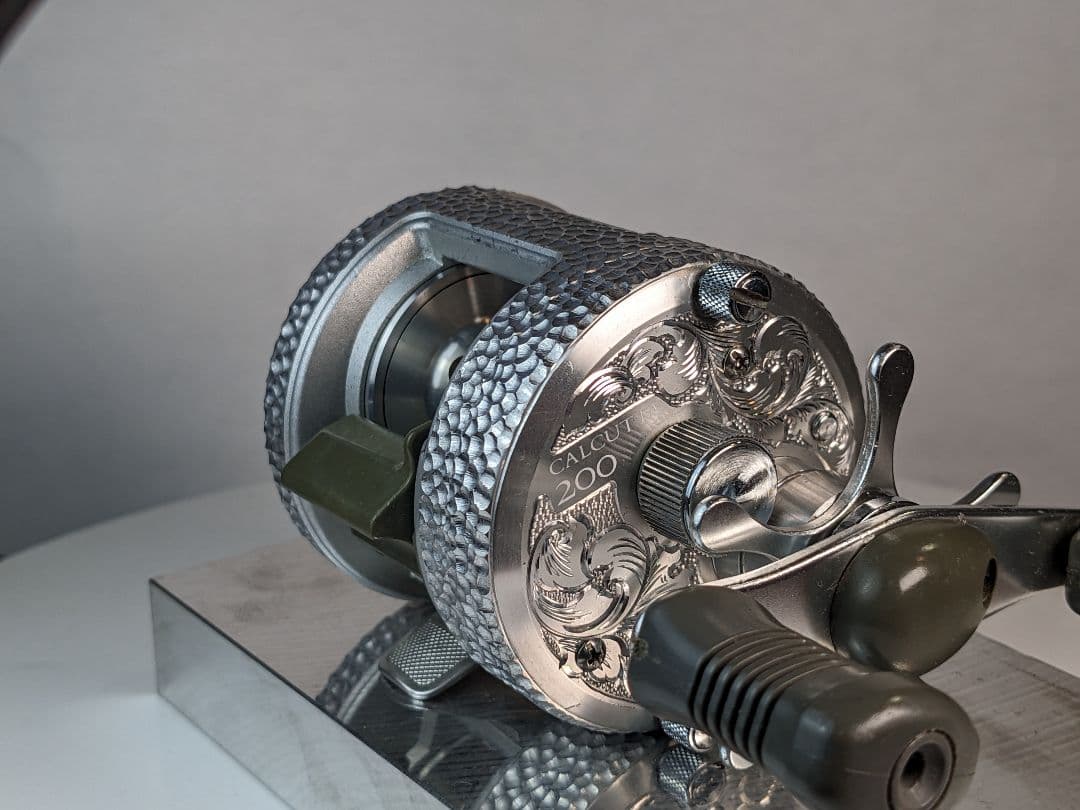 Shimano Calcutta 200 彫金 Engraving custom