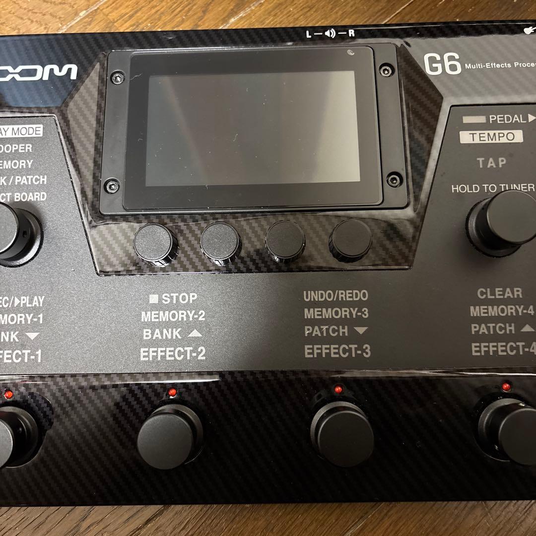 ZOOM G6 ギターエフェクターなど
