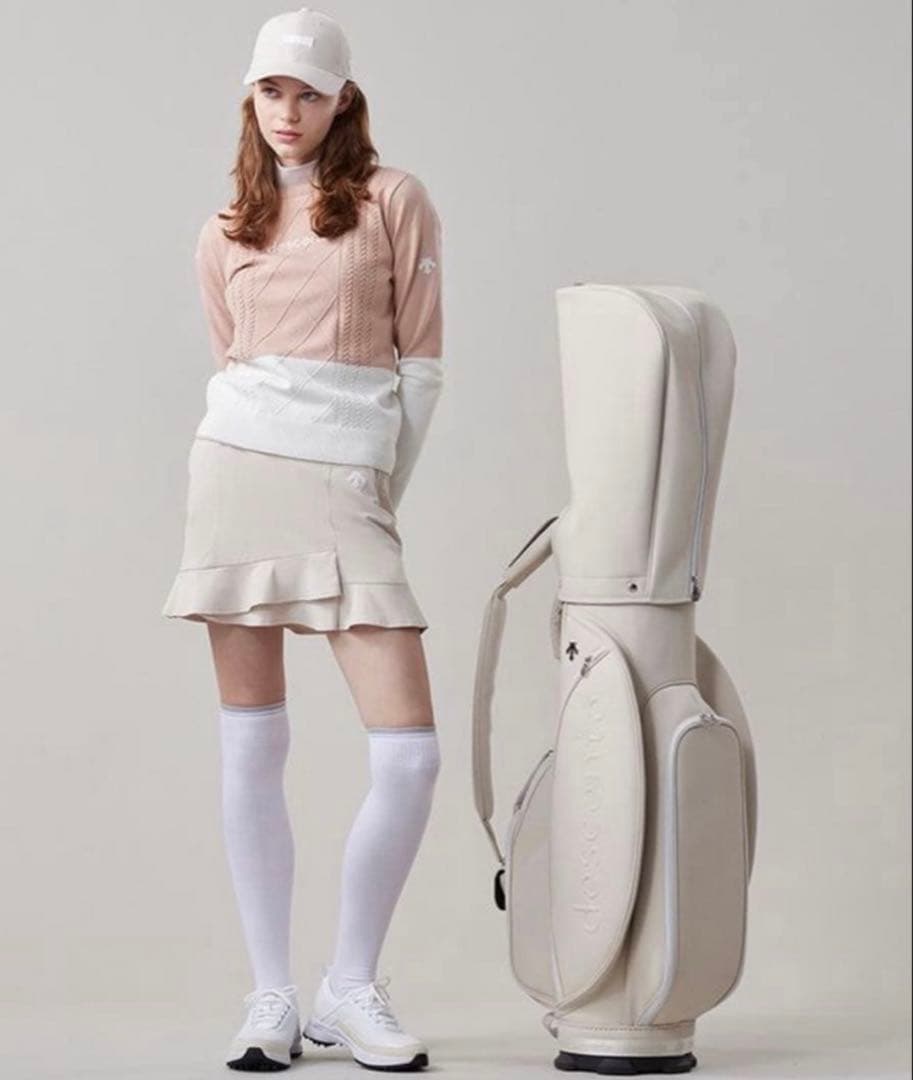 美品　DESCENTE GOLF デサントゴルフ フレアスカート　L