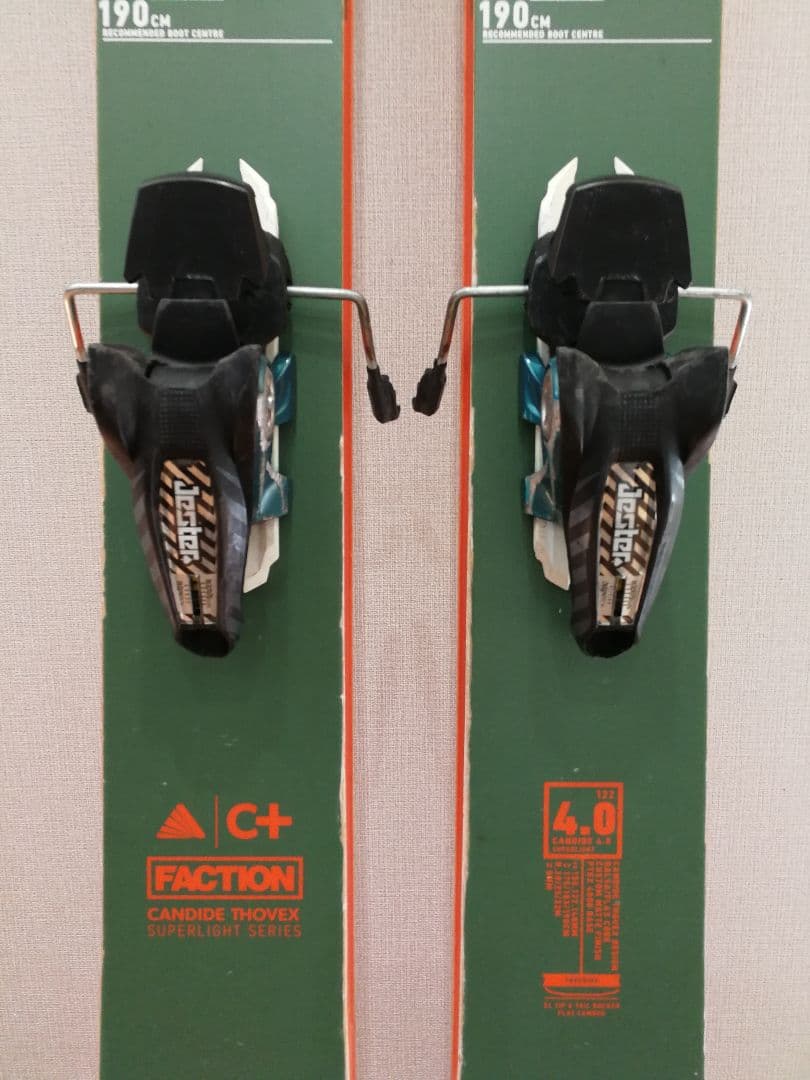 FACTION CT 4.0 190cm スキー板 パウダー フリースタイル