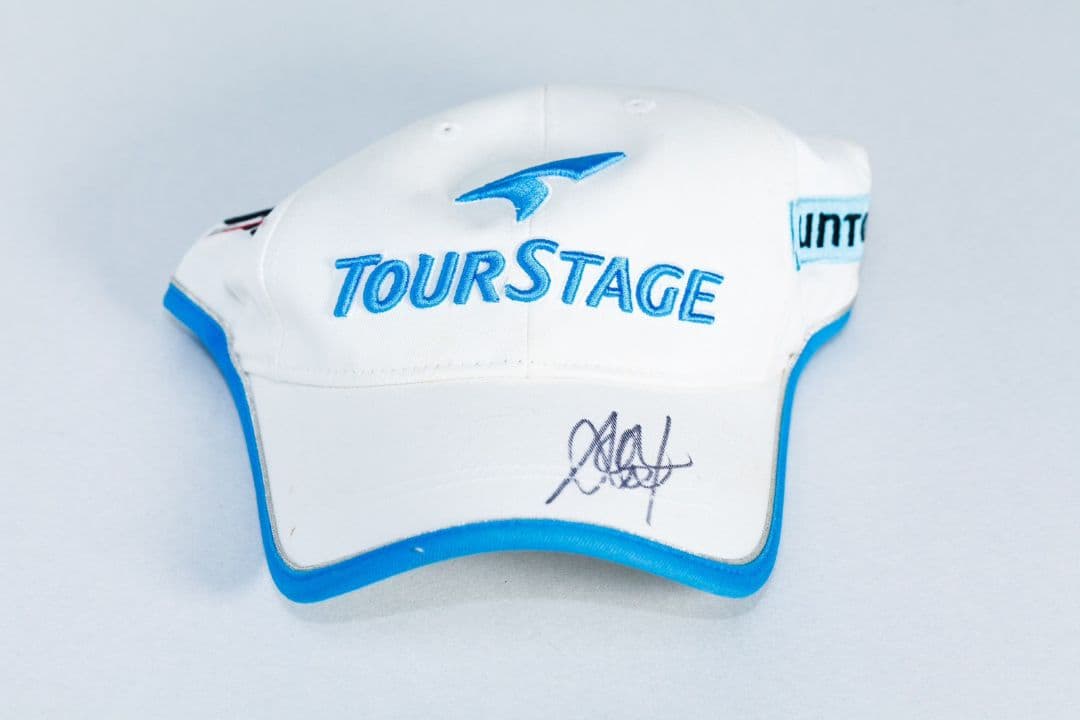 サイン入りTOURSTAGE キャップ バイザー グローブ セット