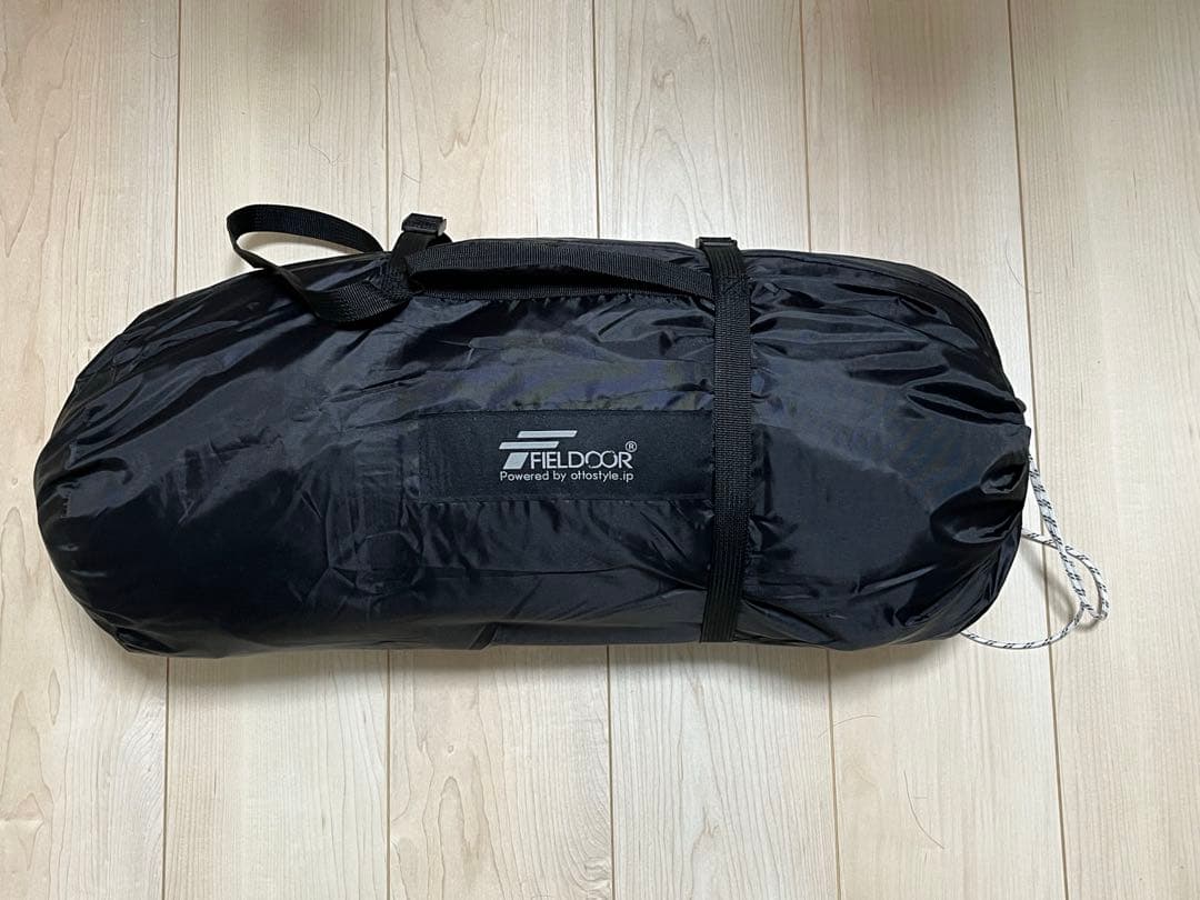 FIELDOOR フィールドキャンプドーム200プラス3〜4人用 ブラウン