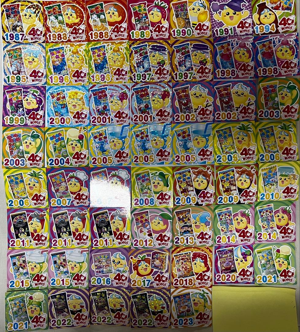 ねるねるねるねシール　セミコンプ　48枚
