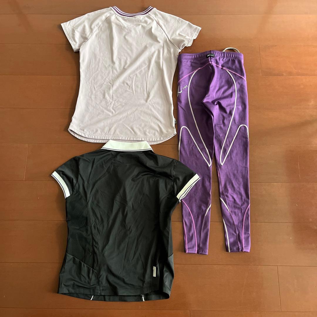 adidas など　フィットネスウェア 上下セット