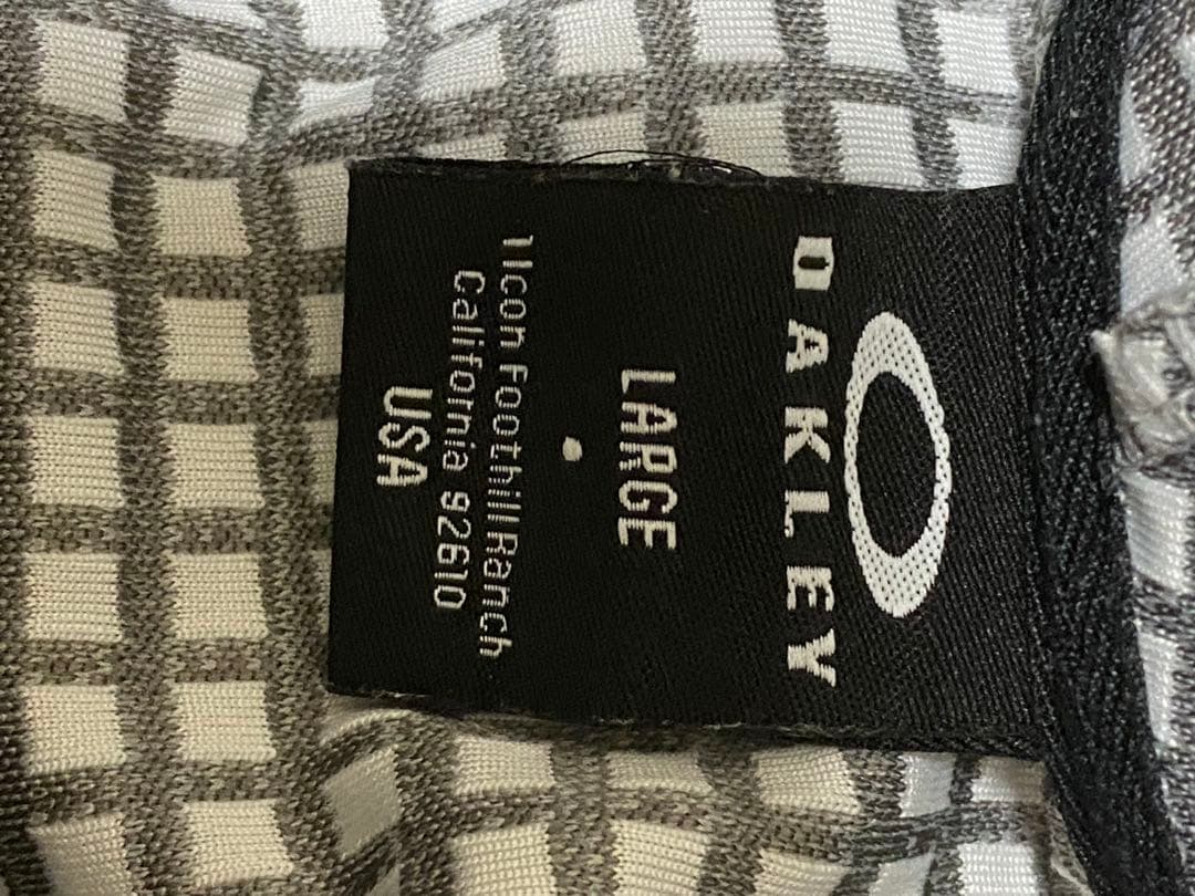 oakley オークリー　セットアップ　トレーニングパンツ　グレー上下