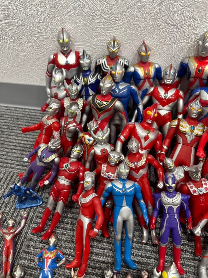 【大量引退品】ウルトラマン ソフビ まとめ売り