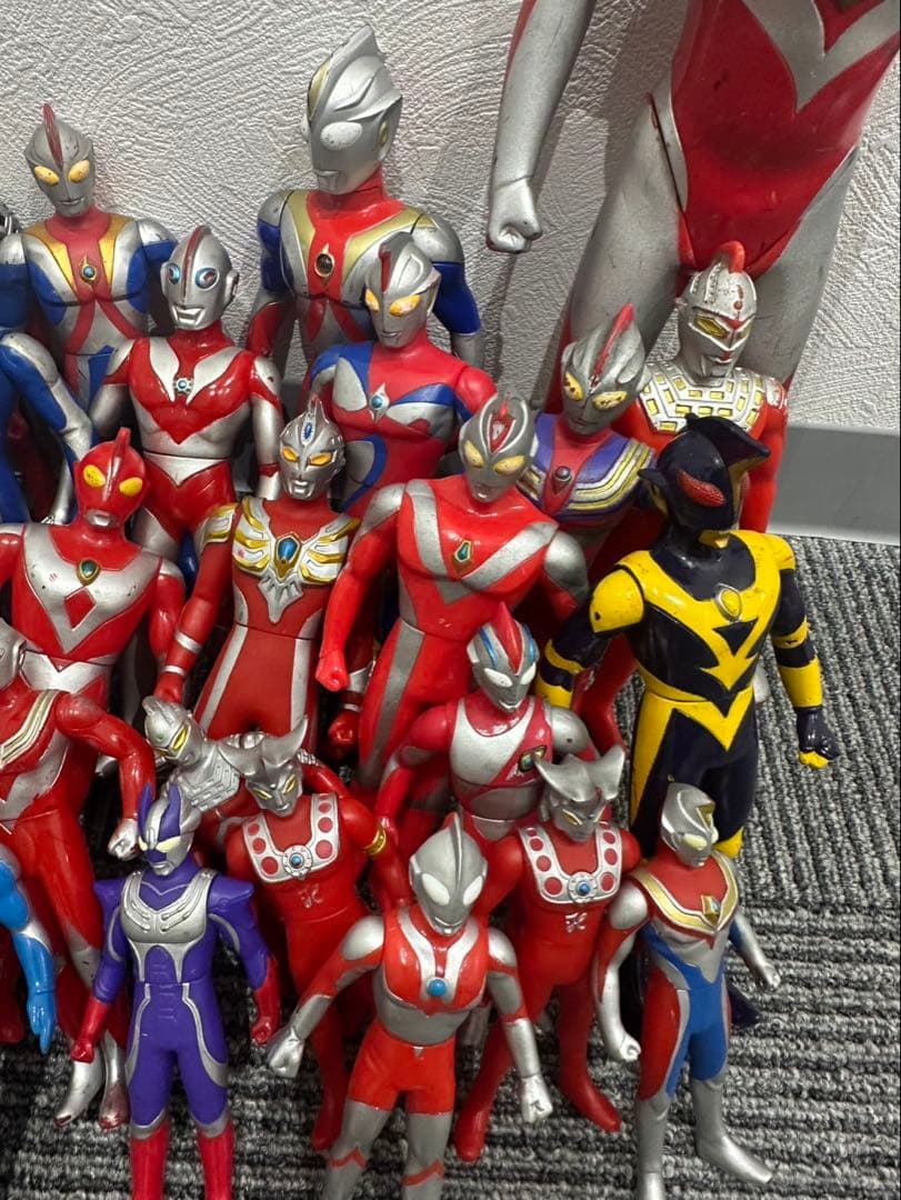 【大量引退品】ウルトラマン ソフビ まとめ売り